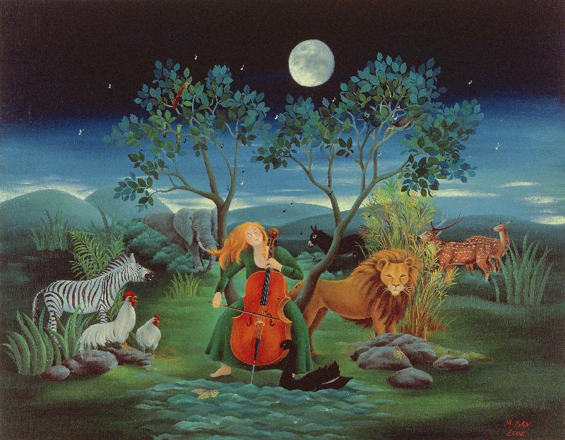 Moonshine Sonata, 2006 (oil on canvas)