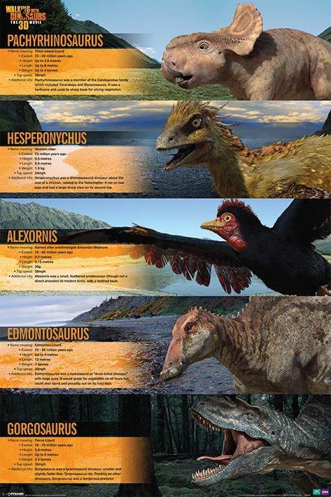 Affiche du film Sur la terre des dinosaures