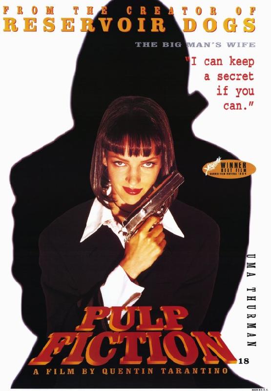 Poster du film Pulp Fiction