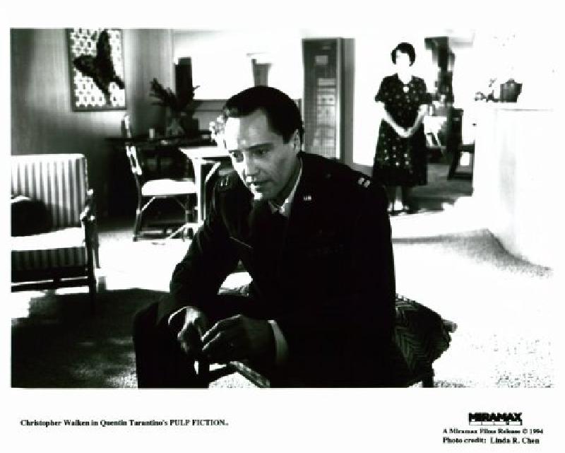 Photo noir & blanc du film Pulp Fiction