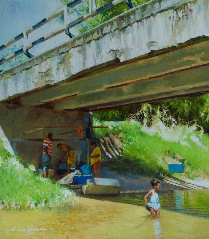  Sous le vieux pont, 2016 