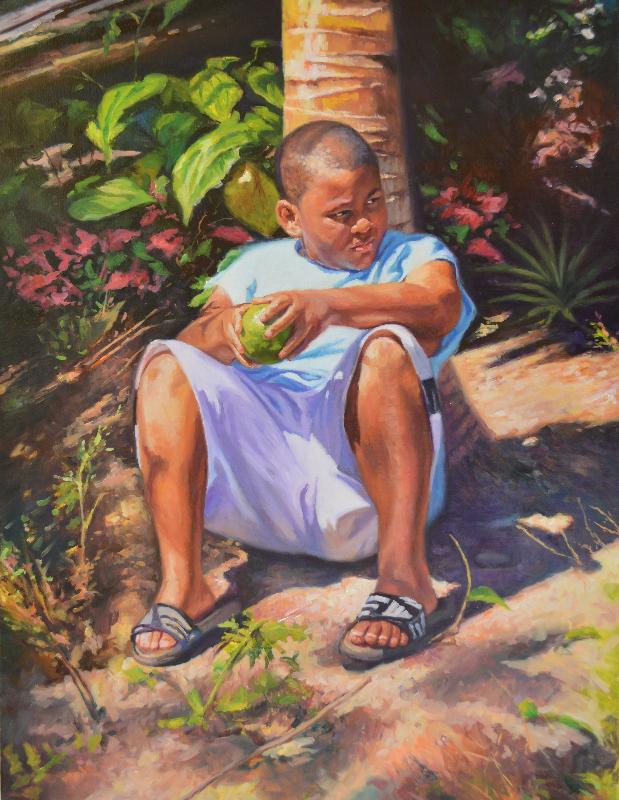 Garçon, Breadfruit, Coconut, 2019 