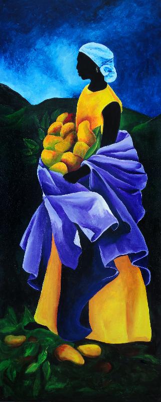 Saison Mango, 2011, (acrylique sur toile)