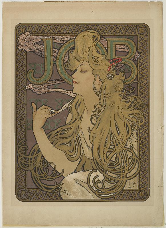 Job, 1896 (lithographie en couleur)