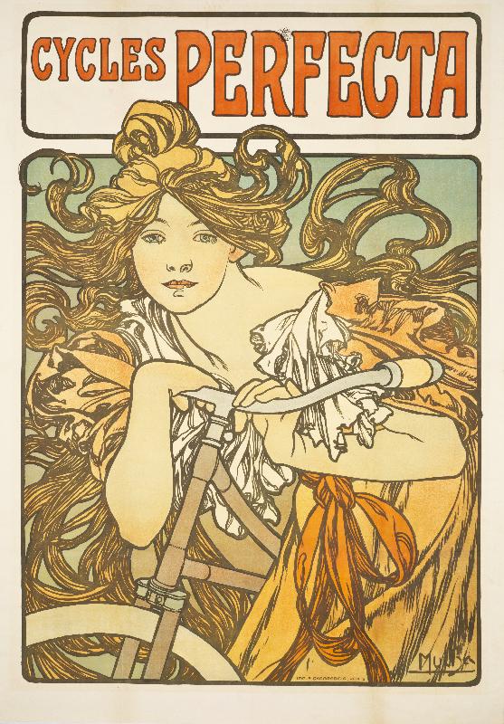 Cycles Perfecta, 1897 (lithographique couleur)