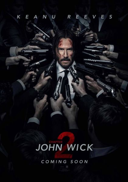 Poster du film John Wick 2 style A