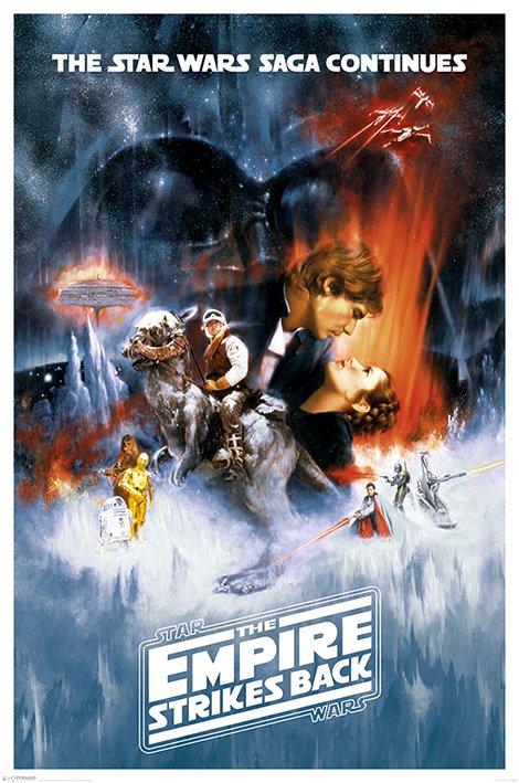 Affiche Star Wars L'Empire contre attaque