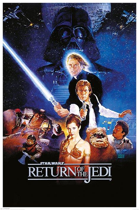 Affiche du film Star Wars le retour du Jedi