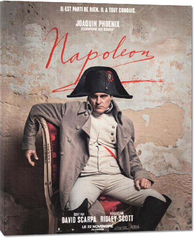 Toiles imprimées Poster du film Napoleon de Ridley Scott