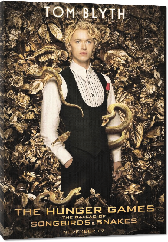 Toiles imprimées Poster du film Hunger Games la ballade du Serpent et de l'Oiseau chanteur 