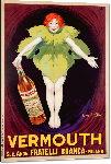 Impression sur aluminium Copie d'affich vintage Vermouth 