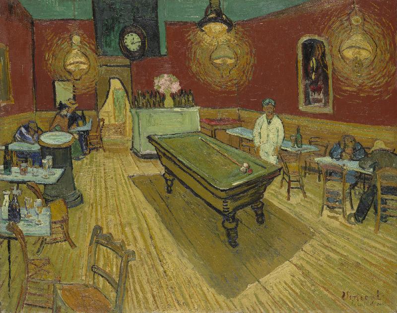 Le café de nuit, 1888