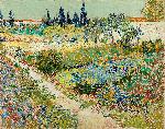 Le jardin d'Arles, 1888