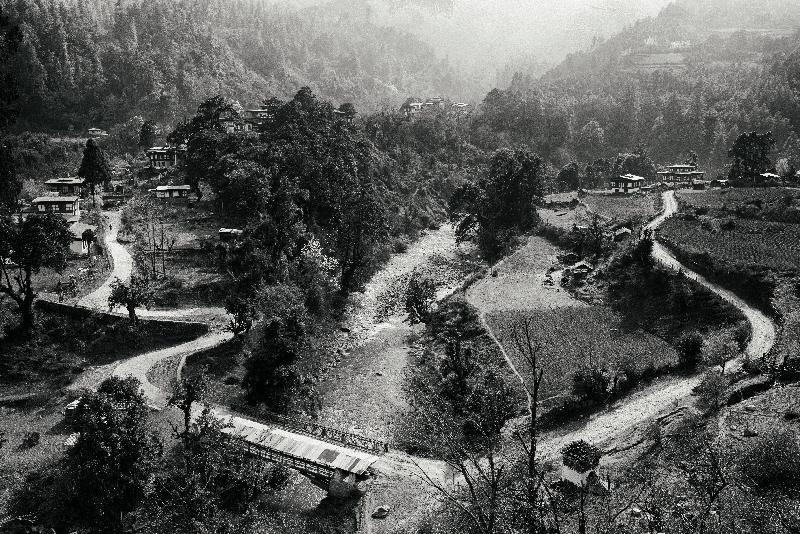  Route sinueuse du Bhoutan
