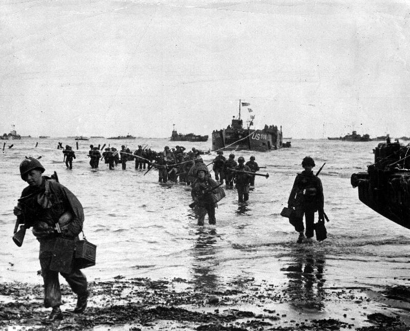 Débarquement en Normandie le 6 juin 1944, Les troupes alliées débarquent sur Utah Beach