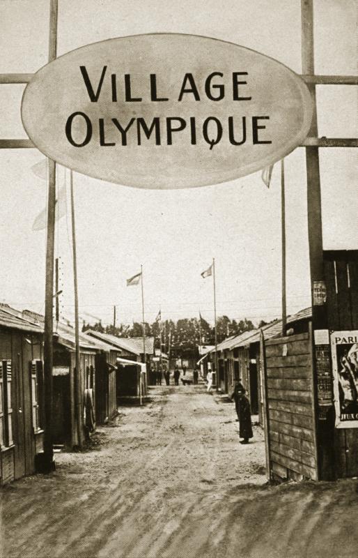 Le premier village Olympique, 1924