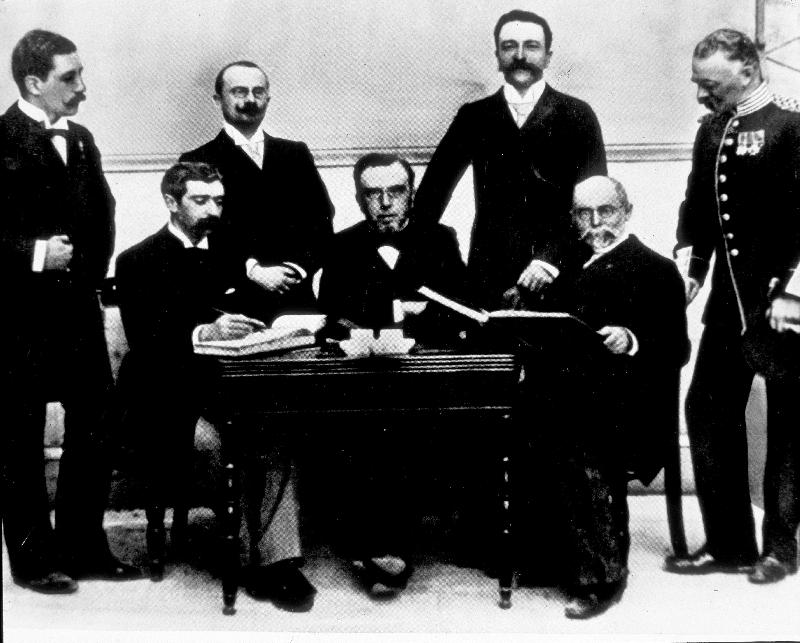 Pierre de Coubertin - First Olympic Committee, Athens, 1896