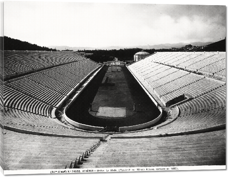 Toiles imprimées Repro photo Vue de l'intérieur du stade d'Athènes