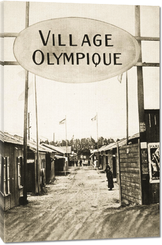 Toiles imprimées Le premier village Olympique, 1924