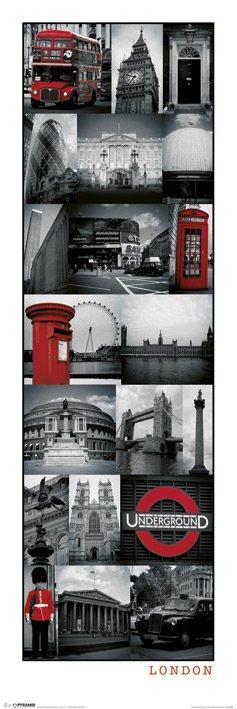 Poster montage photo de Londres
