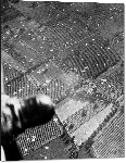 Impression sur aluminium Opération Anvil Dragoon, Débarquement en Provence, parachutes abandonnés par les alliés, 1944