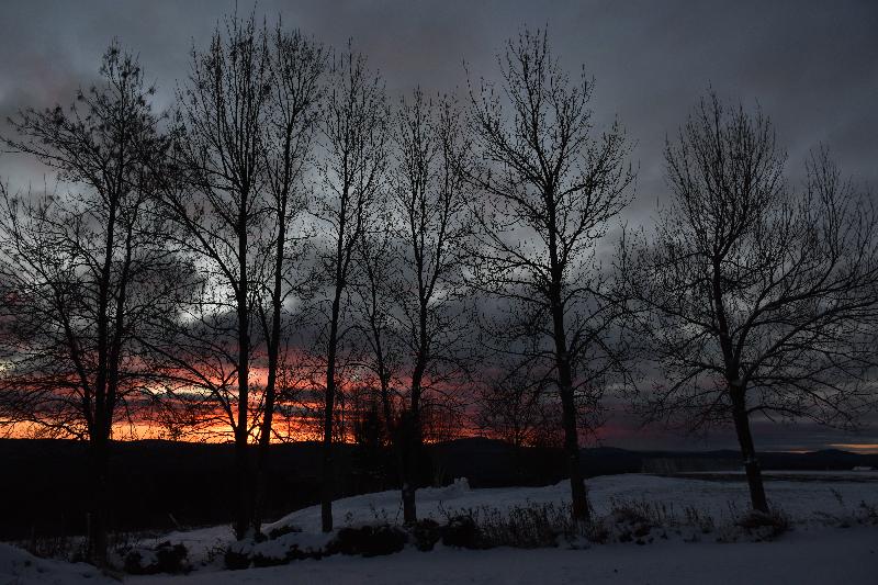 A L'aube d'un matin d'hiver