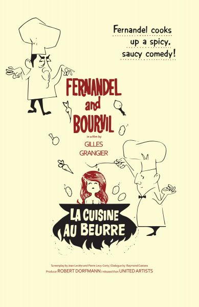 Affiche du film La Cuisine au beurre