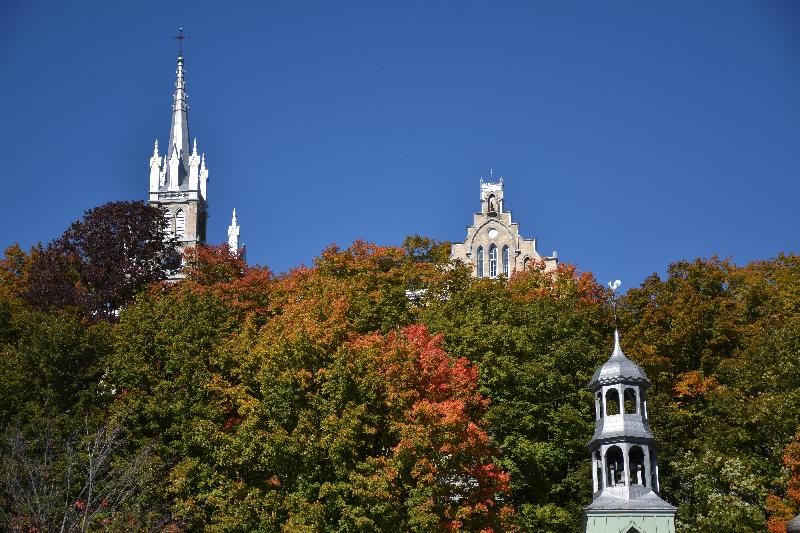 Les trois clochers en automne