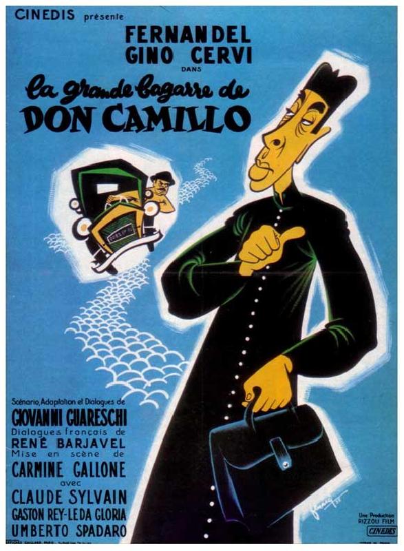 Affiche du film La Grande bagarre de Don Camillo
