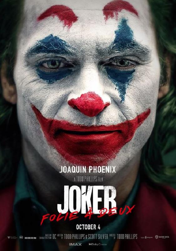 Poster du film Joker Folie à deux Joaquin Phoenix 