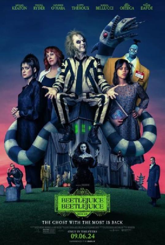 Affiche du film fantastique de Beetlejuice Beetlejuice 