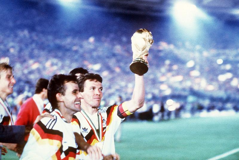 Photo Finale de la coupe du monde de la FIFA, Rome, 1990