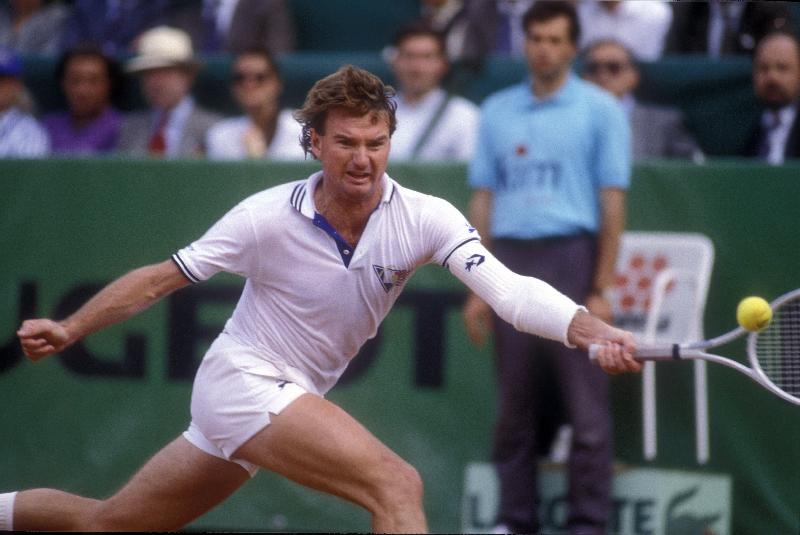 Photo Le joueur de tennis Jimmy Connors en 1989.