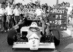 Photo formule 1 Alain Prost est le vainqueur au Portugal, 1987