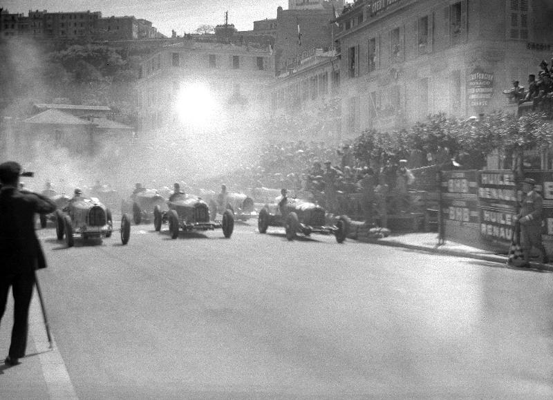 Formule 1 Monaco GP départ, 1950 