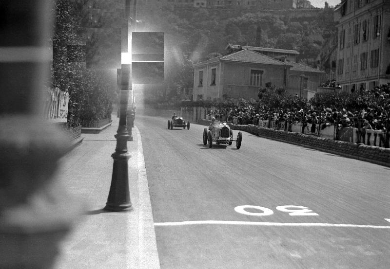 Monaco GP Bugatti mène Alfa Romeo, 1950 en formule 1