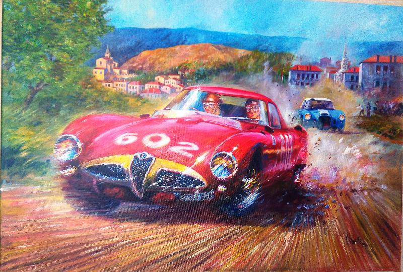 Juan Manuel Fangio Mille Miglia 1953 