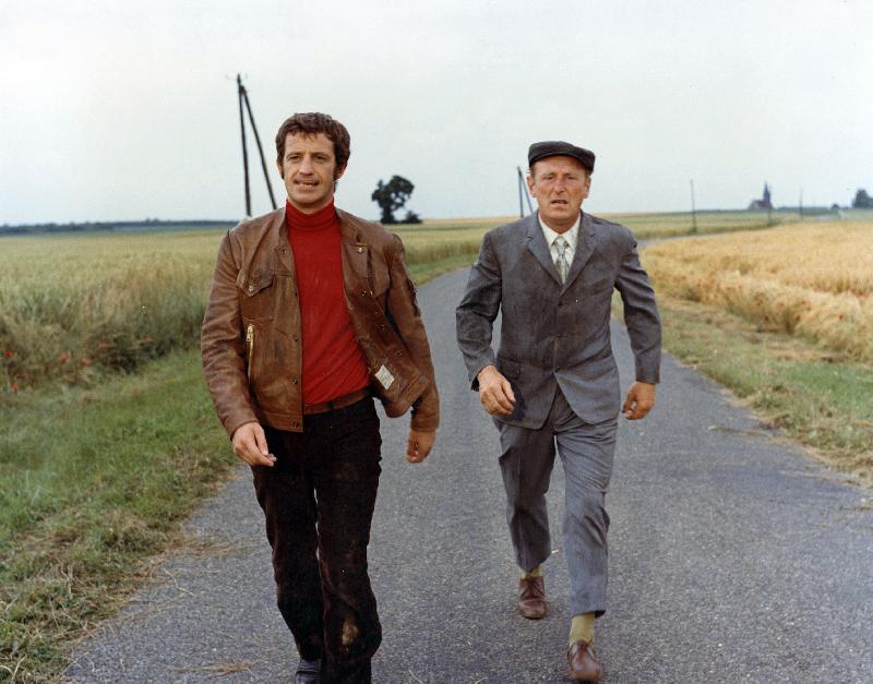 Photo film Le cerveau de Gerard Oury avec Jean Paul Belmondo, Bourvil, 1969