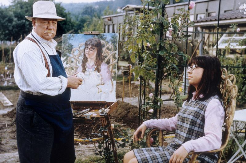 Photo film le jardinier d'Argenteuil (Ogrodnik z Argenteuil) de Jean-PaulLeChanois avec Jean Gabin 1966.