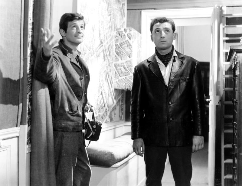 Photo film Les Distractions de Jacques Dupont avec Jean Paul Belmondo et Claude Brasseur 1960