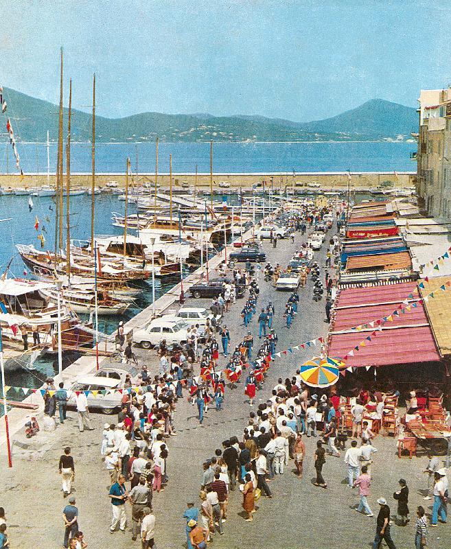 Photo film Le gendarme de St Tropez de Jean Girault, 1964