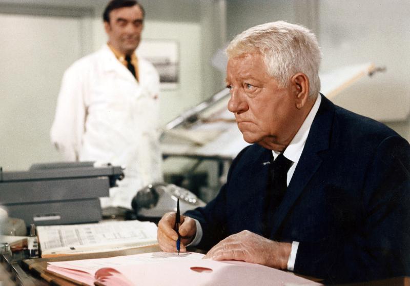 Photo film Sous le signe du taureau de Gilles Grangier avec Jean Gabin, 1969