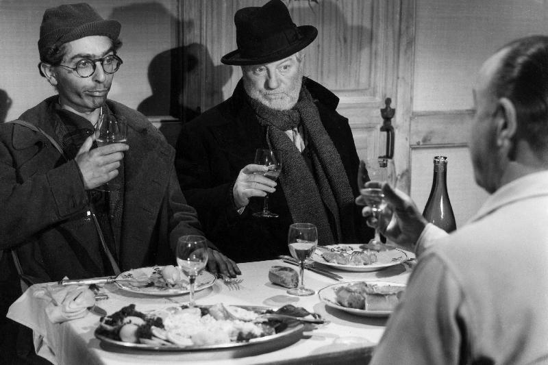 Le Clochard de Gilles Grangier avec Darry Cowl et Jean Gabin 1959