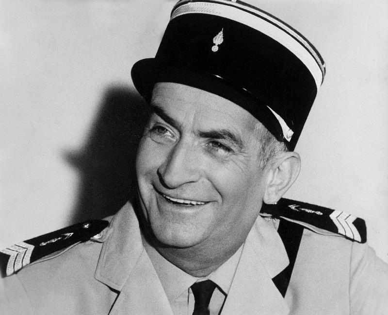 Le gendarme de St Tropez de Jean Girault avec Louis de Funes, 1964