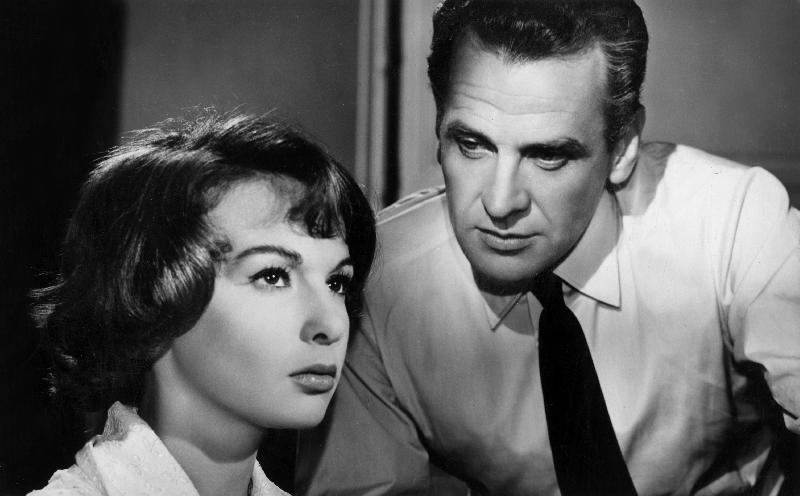  Asphalte de Herve Bromberger avec Francoise Arnoul et Massimo Girotti 1958