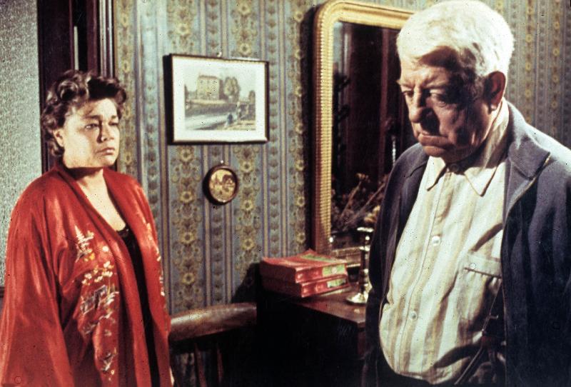 Le Chat de Pierre Granier Deferre avec Simone Signoret et Jean Gabin 1971