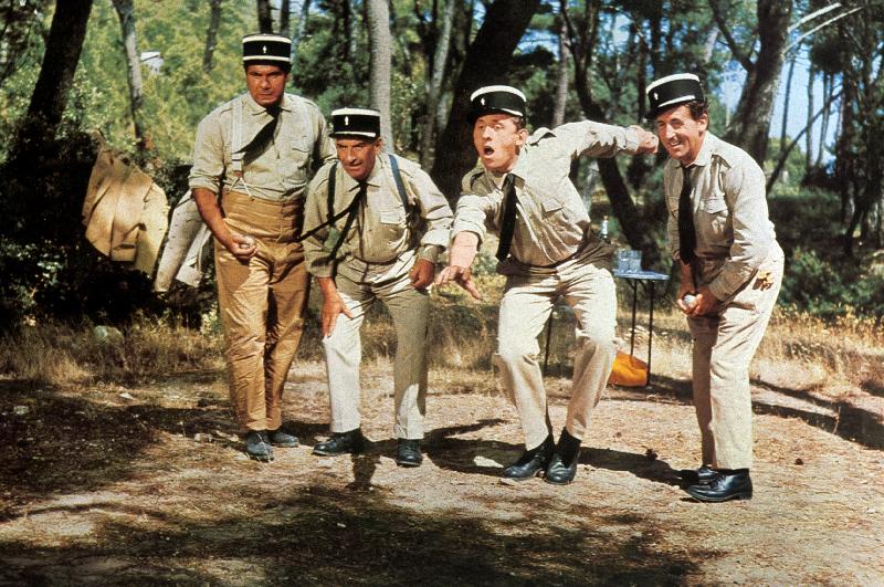 Le Gendarme de St. Tropez de Jean Girault avec Michel Galabru Jean Lefebvre Louis de Funes 1964