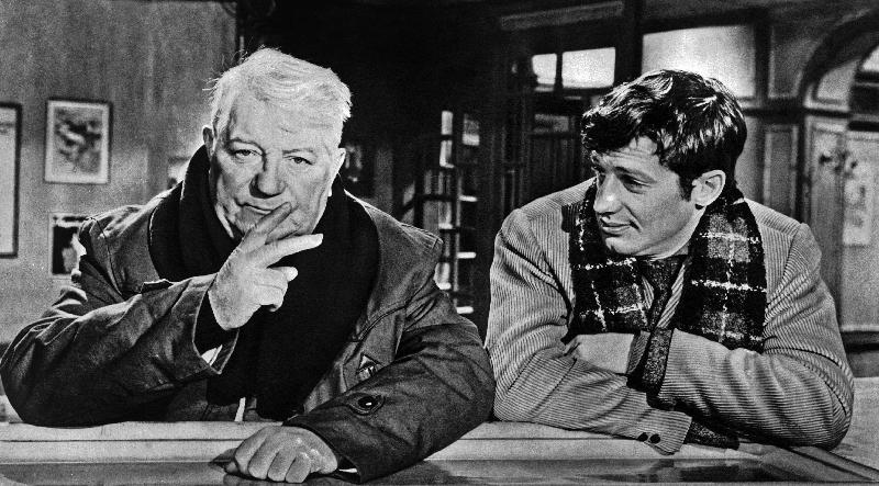 Un singe en hiver (A Monkey in Winter) de Henri Verneuil et ecrit par Michel Audiard avec Jean Gabin, Jean Paul Belmondo 1962