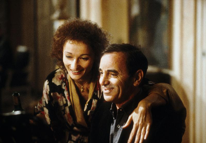 Evelyne Bouix et Charles Aznavour. Edith et Marcel de Claude Lelouch, 1983