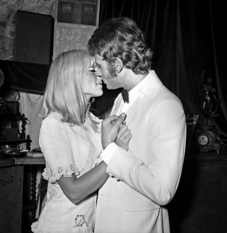 Photo Sylvie Vartan et Johnny Hallyday